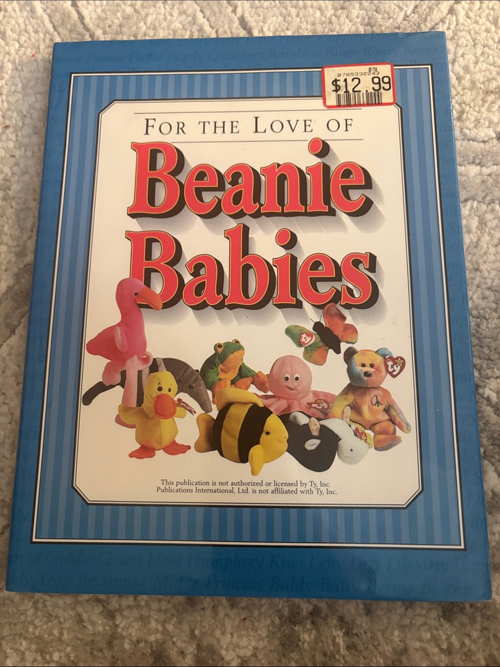 For the Love of Beanie Babies Collectible Book